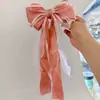 Grampo de Cabelo Super Fada com Laço em Camadas Presilha Primavera Princesa Fugitiva Acessórios de Cabelo para Trás da Cabeça Adorno de Cabeça com Temperamento de Alta Qualidade Venda por Atacado