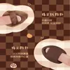 Polvo de Galleta de Chocolate Xuanzi Sin Polvo Esponja para Pulgar Especial del Maquillador Almohadilla de Base de Maquillaje de Malvavisco Afelpado