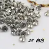 Faça você mesmo: Rebites coloridos de diamante de 7 mm para roupas, bolsas, sapatos, meias, pulseiras de relógio, acessórios, miçangas soltas, ferragens para malas.