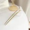 Nueva Horquilla de Sándalo Estilo Chino Cabeza Redonda Simple Horquilla de Verano Accesorios Estilo Antiguo para Mujer Dinastía Han Adorno para Cheongsam Venta al por Mayor