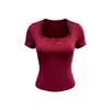Ropa de mujer elegante, nueva de otoño 2026, transfronteriza europea y americana, camiseta de manga corta con lazo y ribete de encaje, sexy y adelgazante