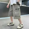 Ropa para Niños Niños Verano Pantalones Finos Venta al por Mayor Nuevo Medianos y Grandes Niños Verano Niños Verano Casual Pantalones Cortos Cargo