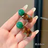 Pinza para el pelo azul de alta calidad con flequillo lateral sin costuras, pinza lateral para mujer, nuevo estilo 2026, accesorio para el pelo para peinar cabello corto