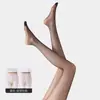 Medias 0D negras para mujer, estilo fino de verano, antienganches, duraderas, invisibles, alta transparencia, medias negras sexys, coquetas y sensuales