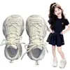 Zapatos Casuales de Malla Transpirable para Niñas 2026 Primavera/Verano Nuevos de Moda Versátiles Zapatos Papá para Niños Tenis de Moda para Niños