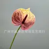 Simulação PU único vermelho médio palma mini pequena Guanyinlian segurando flor material adereços de tiro flores de mesa para casa