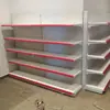 Estantería Gruesa para Supermercado de un Solo/Doble Cara Exhibidor para Tienda de Bebés Tienda de Papelería Estante de Almacenamiento Multicapa para Farmacia Gabinete de Vino
