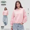 Moletom Oversize CKX para Mulheres, Estilo Streetwear Europeu e Americano Transfronteiriço, Moletom BOXY de Moletom Lavado e Desgastado para Mulheres