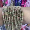 2*4mm cuentas de ábaco color yema de huevo natural DIY hechas a mano accesorios de joyería semiacabados para collares y pulseras venta al por mayor transfronteriza
