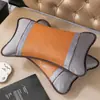 Almohada refrescante de verano con alfombrilla de ratán, seda de hielo té de jazmín trigo sarraceno uso doméstico soporte lumbar persona única doble uso extraíble y lavable núcleo de almohada de bambú