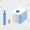 Saco de compressão a vácuo transfronteiriço, saco de armazenamento transparente espessado para roupas e edredons, saco de vácuo para armazenamento de jaquetas de plumas de viagem