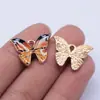 21X15Mm 1.25g Accesorios de Joyería Multicolor DIY Hecho a Mano Animal Volador Colgante de Mariposa