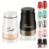 Suministro Transfronterizo de Juegos de Botellas para Condimentos, Botellas Rociadoras de Cocina, Personalizables en Múltiples Colores, Frascos de Vidrio de Grado Alimenticio para Condimentos