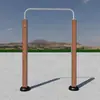 Outdoor Plastic Wood Fitness Equipment Set Idosos Esportes Comunidade Parque ao ar livre Praça Fitness Caminho Walking Machine