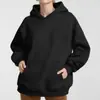 Sudadera con capucha de estilo europeo y americano, con forro polar, hombros caídos, para Otoño e Invierno 2025, corte holgado, venta a bajo margen y alto volumen del fabricante, en stock