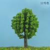 Material para Maquetas de Construcción Árbol de Paisaje Árbol para Maquetas de Planificación Árbol de Navidad Árbol de Bola Verde