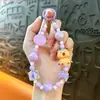 Colgante de Cadena para Teléfono de Cuentas Capibara, Exquisito Colgante para Bolso, Accesorio Llavero para Funda de Teléfono, Pequeño Regalo al por Mayor