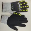 Guantes Mecánicos Anticolisión y Anticorte, Forro Interior Resistente al Corte Nivel 5, Palma Resistente al Desgaste, Tpr Antideslizante, Guantes a Prueba de Golpes y Perforaciones