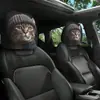 Funda para reposacabezas de coche con estampado de retrato más vendida de Amazon, funda de almohada universal para el cuello para el coche, se puede personalizar con etiquetas y se envía según tu diseño