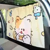 Cortinas de Divisória Dianteira e Traseira para Carro, Cortinas de Proteção Solar para Carro, Proteção Solar para Bebê, Divisória de Ar Condicionado Central, Cortinas de Privacidade Anti-Olho Gordo para Carro