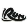 Nova Série Esportiva de Corrida Acessórios para Joias DIY de Maratona Patches de Borracha Macia de PVC Acessórios de Desenho Animado Decoração Plana