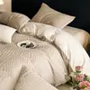 2026 Nova Classe A Grau Mãe e Bebê 60S 100% Algodão Puro Jacquard Escovado Estilo Luxo Leve Casa Simples Espessado Conjunto de Quatro Peças