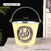 Balde de Gelo para Vinho Tinto Cerveja Bar KTV Balde de Gelo Doméstico de Piquenique Comercial Externo Balde de Armazenamento Grande Recipiente de Armazenamento
