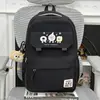 Mochila Estilo Universitario Energética con Estampado de Postres para Estudiantes, Estilo Dulce para Clases en el Campus, Vacaciones y Ocio