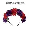 Corona de flores artificiales tejidas a mano estilo bosque, accesorio para el cabello súper de hada, tocado para actuación escénica infantil, accesorio para fotografía de viaje, cumpleaños