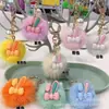 Lindo Conejito Imitación Piel de Visón Llavero Colgante para Coche Muñeco de Peluche Estilo Coreano Ins Colgante para Bolso