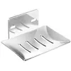 Jabonera Transfronteriza Estante de Jabón de Acero Inoxidable SUS304 Estante de Baño sin Taladro Caja de Jabón para Baño Almacenamiento de Jabón