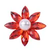 Accesorios de aleación de moda elegantes plato de flor de perla material para joyería diy bolsa de ropa accesorios versátiles de aleación diy