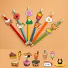 Clip para Bolígrafo de Goma Suave PVC de Grado Alimenticio Transfronterizo Clip para Popote Accesorios Decorativos DIY en Stock