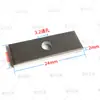 Estampado de Hardware Tubo MOS de Alta Potencia Disipador de Calor de Hierro Zincado Pie de Presión para Fijación de Tira de Circuitos Integrados