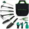Ventas Directas de Fábrica Amazon Más Vendido Juego de Herramientas de Jardín Herramienta de Jardín Aleación de Aluminio Juego de Bolsa para Pala