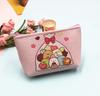 Bolsa de monedas de PU nueva, linda, creativa, para la esquina, bolsa para llaves bio, monedero, mini bolsa para niños, billetera pequeña