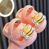 Pantuflas para Niños Verano Bebé Infantil Antideslizantes Suela Suave Niñas Lindo Dibujo Animado Baño Interior Zapatos para Casa