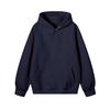 Sudadera con capucha de marca de moda de otoño e invierno para hombre, color puro, pesada, holgada, para hombre, chaqueta de terciopelo