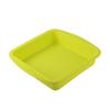 Forma de Silicone Quadrada para Bolo Ferramenta de Assar Grau Alimentício Resistente a Altas Temperaturas Fundo Ondulado Forma de Silicone para Assar Forma de Bolo