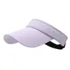 Nuevo Estilo Sombrero Visera de Seda de Hielo para Mujer, Sombrero Versátil de Protección Solar Moda Coreana, Gorra Visera para Deportes al Aire Libre para Hombre