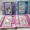 Cuaderno de Dibujos Animados de Stitch con Bolígrafo Set de Caja de Regalo de Papelería Artículos de Regalo para Estudiantes