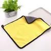 Venta al por mayor del fabricante Terciopelo de Coral No se Despela Fácilmente Toalla para Coche Paño Limpiador de Coche Microfibra Absorbente de Agua Superficie AB Personalizado zuo