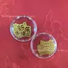 Adesivos para Celular de Ouro Puro 999, Adesivos para Celular de Ouro 2mg, Lojista de Ouro Transmissão Ao Vivo na Loja Física Brindes Pequenos, Atacado Direto da Fábrica