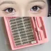 Kit de Cílios Postiços Transfronteiriços Grande Capacidade Grupo Feminino Cílios Postiços Espelho de Palco Segmentados Naturais Diários Olhos Inteligentes