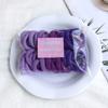 Novo anel de cabelo grosso de alta qualidade cor sem costura alta elasticidade corda de cabelo feminina 40