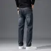 Jeans para Hombre 2026 Primavera y Otoño Estilo Nuevo Holgados Lavados Moda Elásticos Largos Pantalones Casuales para Hombre