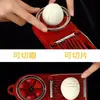 Cortador de Huevos Multifuncional de Doble Propósito para el Hogar para Cortar Huevos de Gallina, Huevos de Pato y Huevos Conservados, Separador Dos en Uno