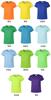 Camiseta de Seda de Hielo de Secado Rápido para Niños Ropa Familiar Personalizada Ropa de Manga Corta con Cuello Redondo para Campamento de Verano de Jardín de Infancia Actividades Grupales Verano