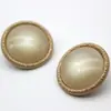 Botones Xianwen, Botones Redondos Pequeños Metálicos Estilo Chanel, Botones de Aleación con Patas para Abrigos de Lana/Suéteres/Piel