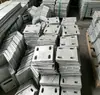 Placa Empotrada Galvanizada con Cuatro Agujeros para Ingeniería de Muros Cortina, Accesorios de Soldadura de Placa de Acero Empotrada Perforada, Jiangxi Nanchang